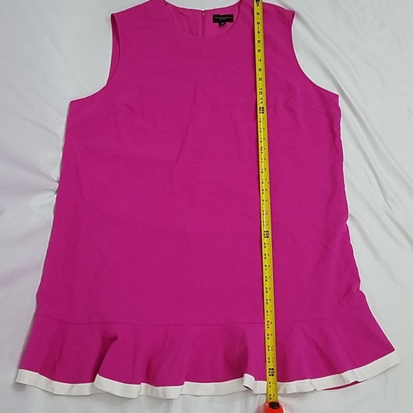 Victoria Beckam Pink Sleeveless 3x Dress NWOT - Picture 4 of 8